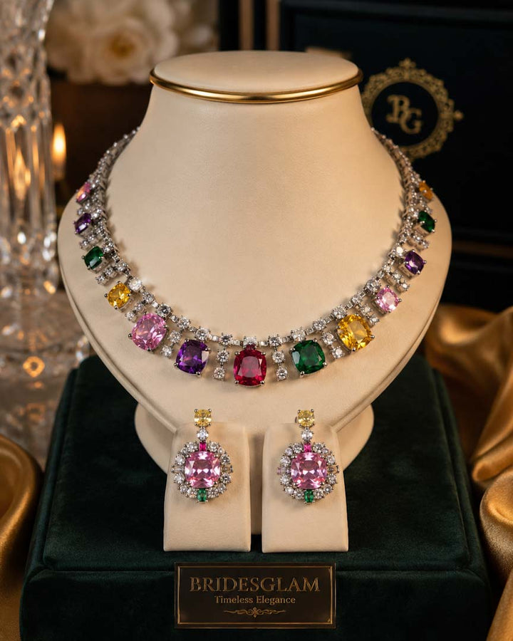 Majestic Mosaic Necklace Set