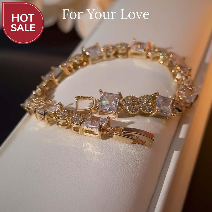 Royal Radiant Heart Bracelet
