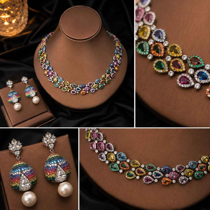 Royal Prism Necklace Set