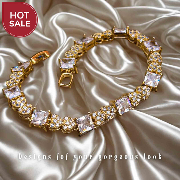 Royal Radiant Heart Bracelet
