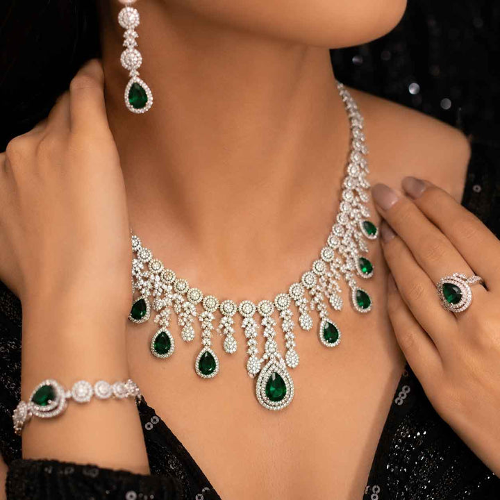 Emerald Green Royal Set