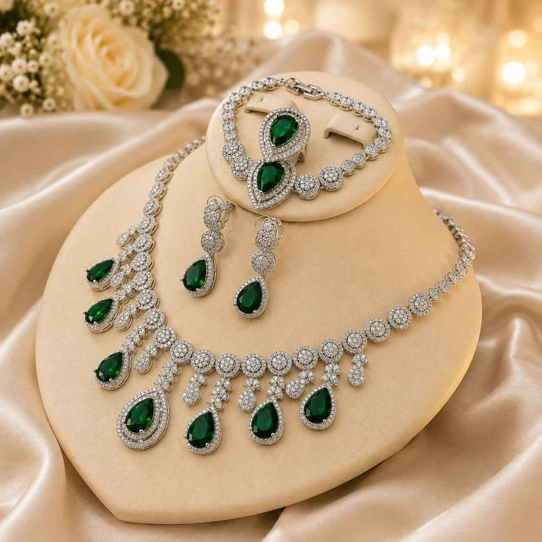 Emerald Green Royal Set
