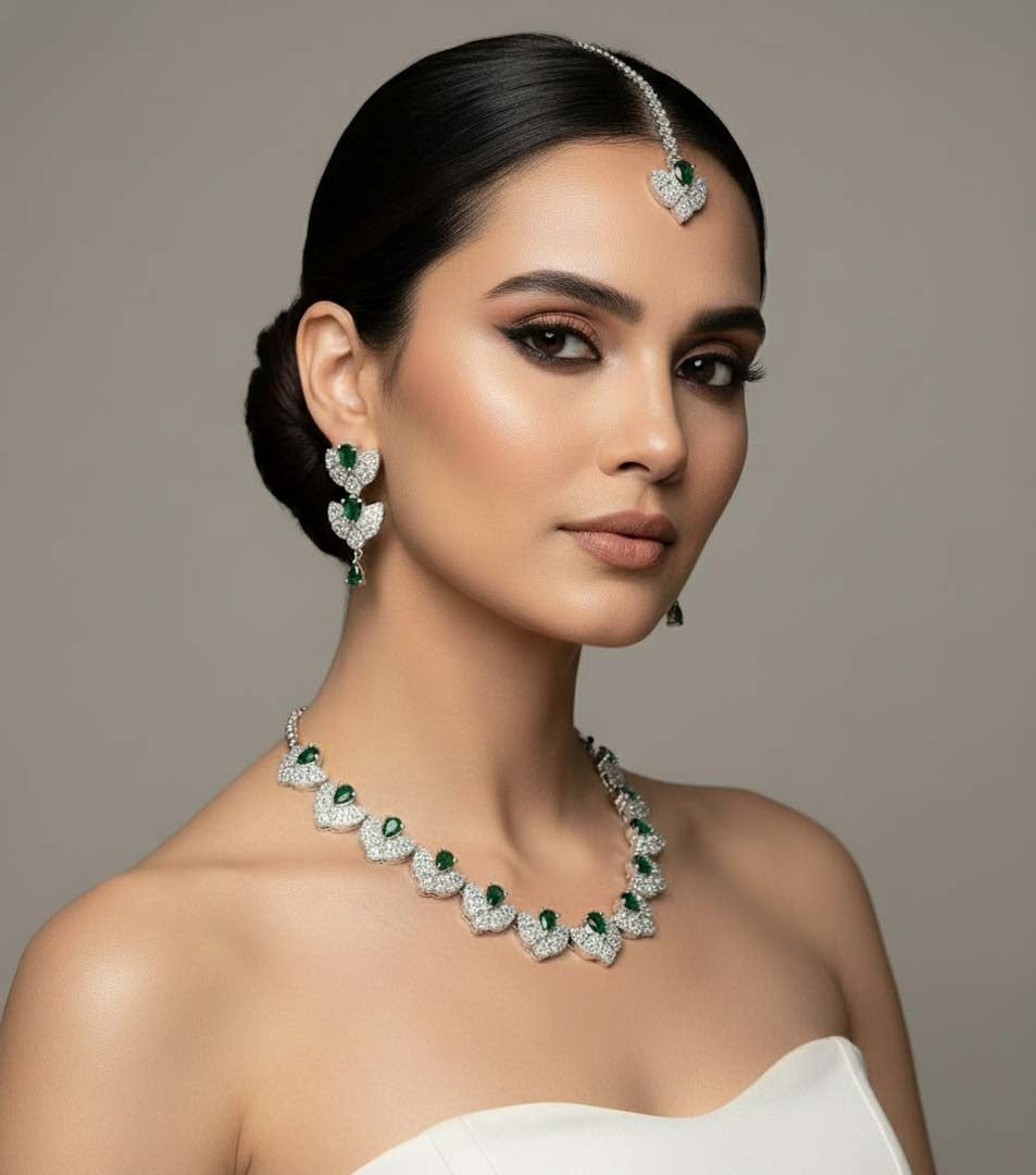 Emerald Crown Sparkle Set