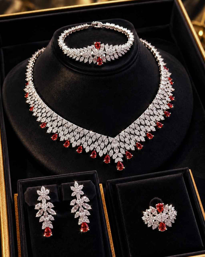 Radiant White Cz Set