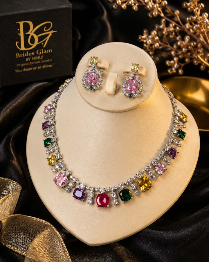 Majestic Mosaic Necklace Set
