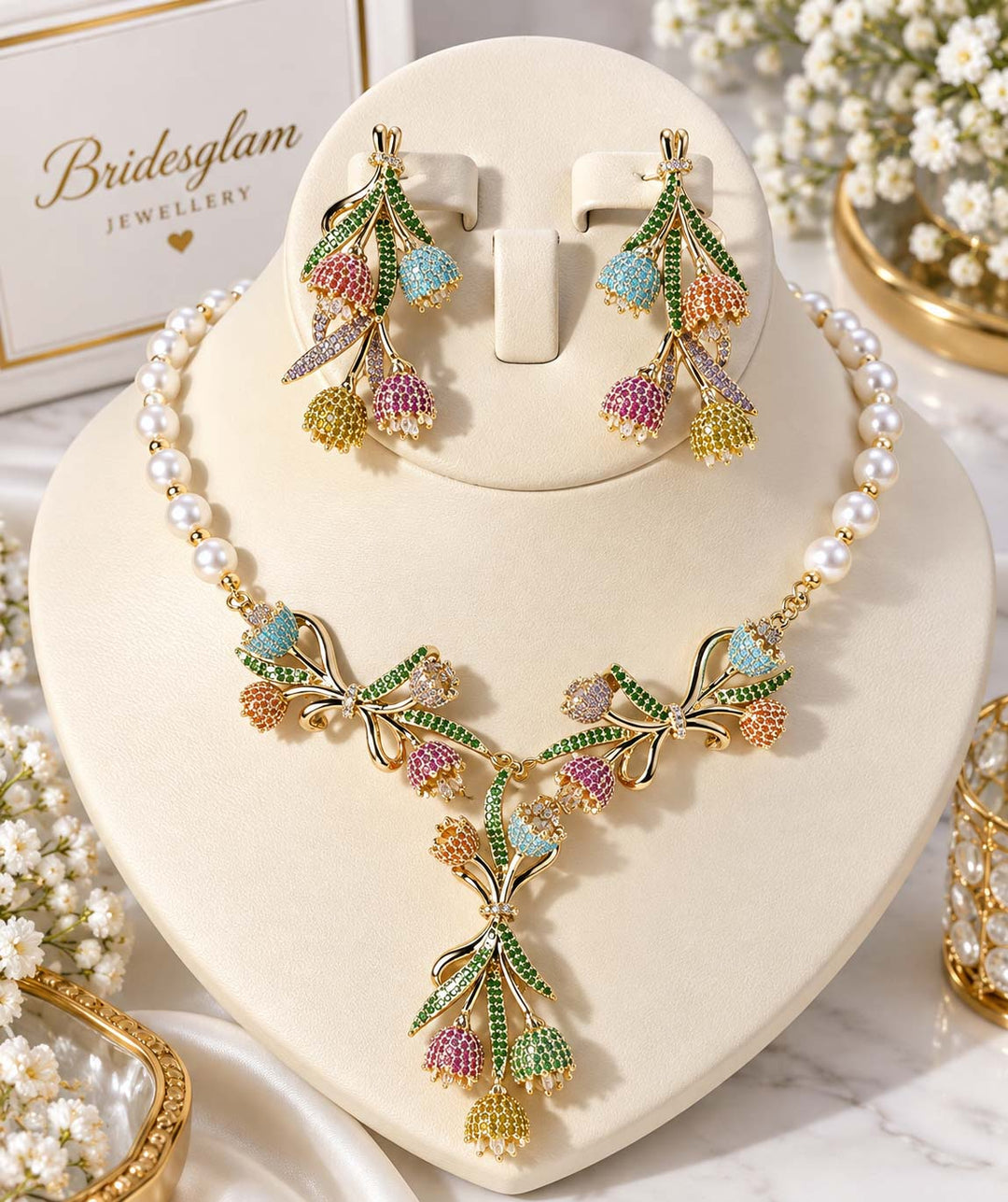 Imperial Flower Drop Colorful Set