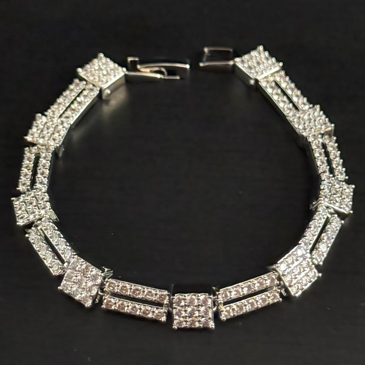 Diamond Cut Zircon Bracelet