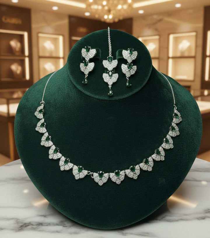 Emerald Crown Sparkle Set