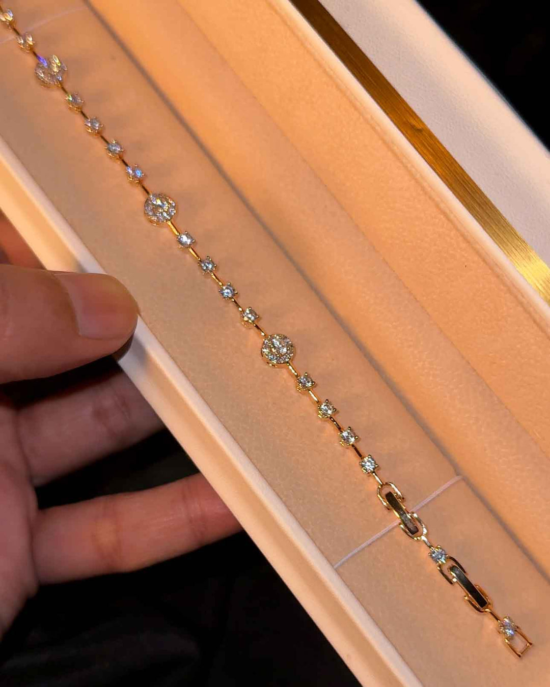 Diamond Cut Glossy Bracelet