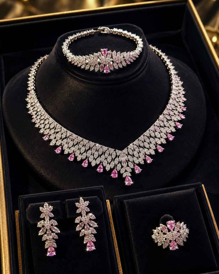 Radiant White Cz Set
