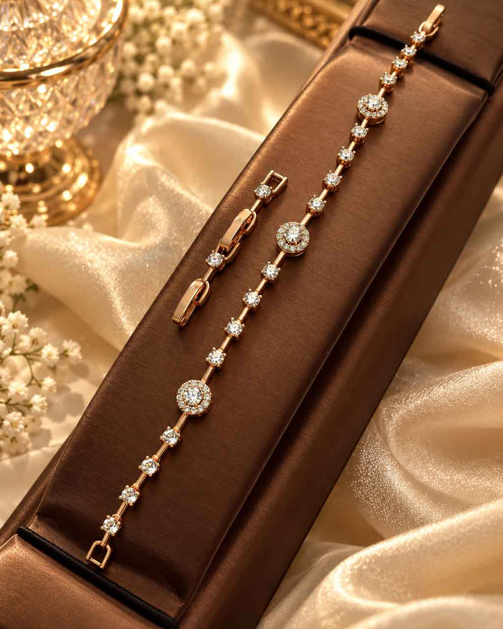 Diamond Cut Glossy Bracelet