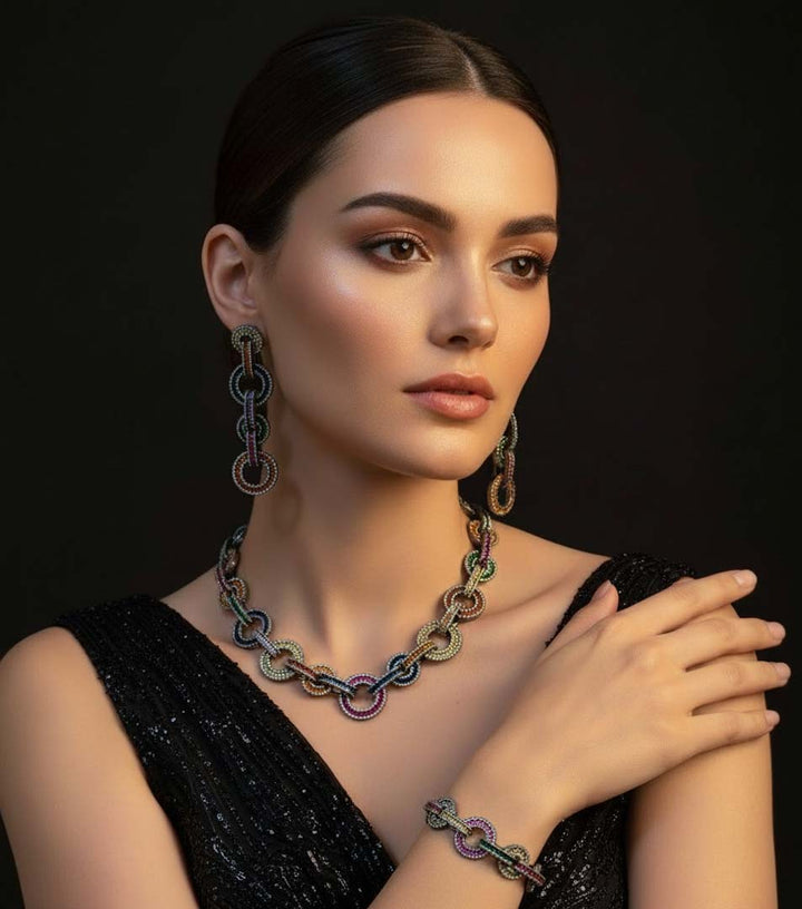 Celestial Rainbow Link Set