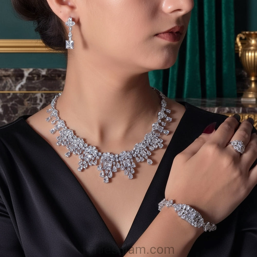Dubai Cz Bride Set