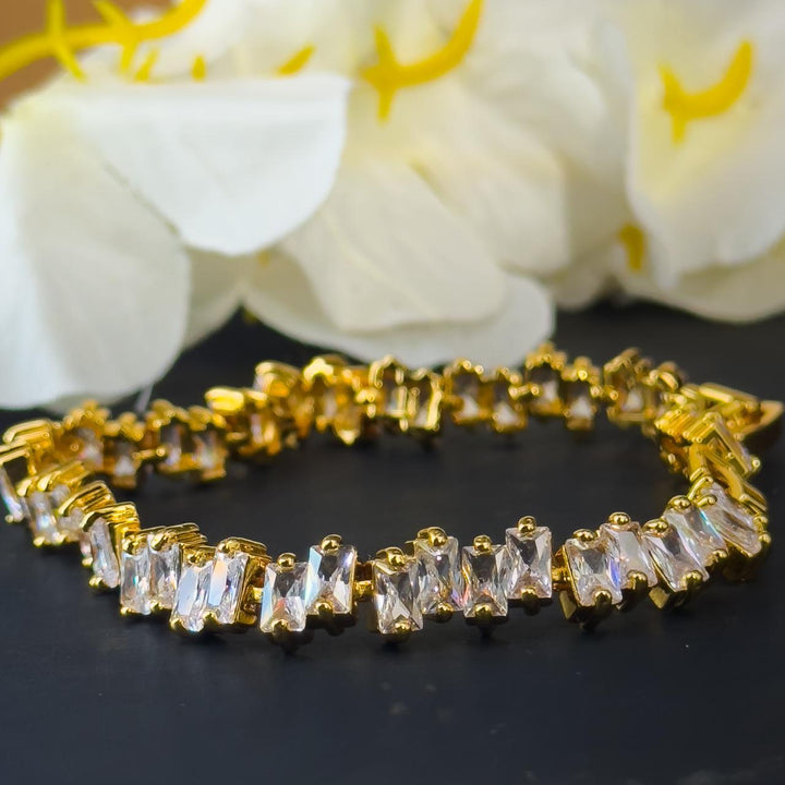 24k Cz Bracelet