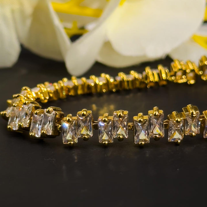 24k Cz Bracelet