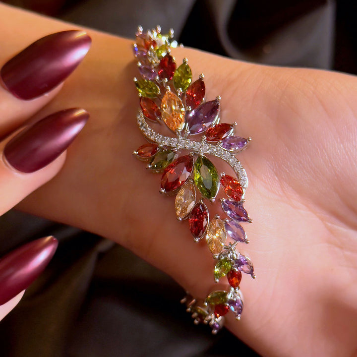 Multicolour Cz Bracelet